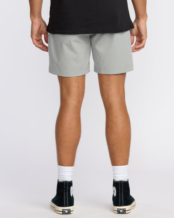 Billabong Crossfire Submersible 17" Hybrid Shorts - Green Ash