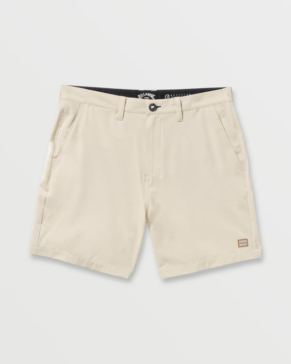 Billabong Crossfire Submersible 17" Hybrid Shorts - Sand