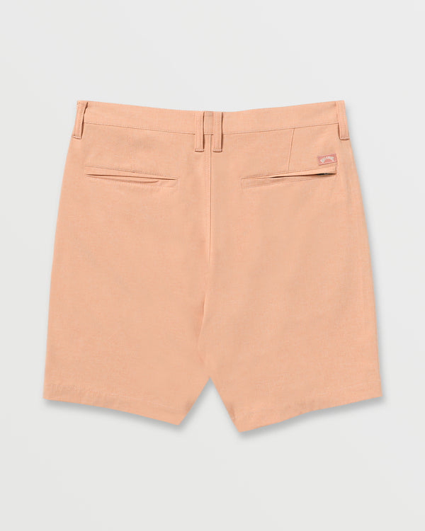 Billabong Crossfire Submersible 19" Hybrid Shorts - Coral Haze