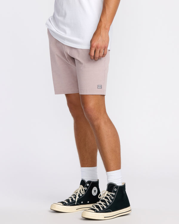 Billabong Crossfire Submersible 19" Hybrid Shorts - Deep Purple