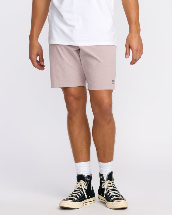 billabong Crossfire Submersible 19" Hybrid Shorts - Deep Purple