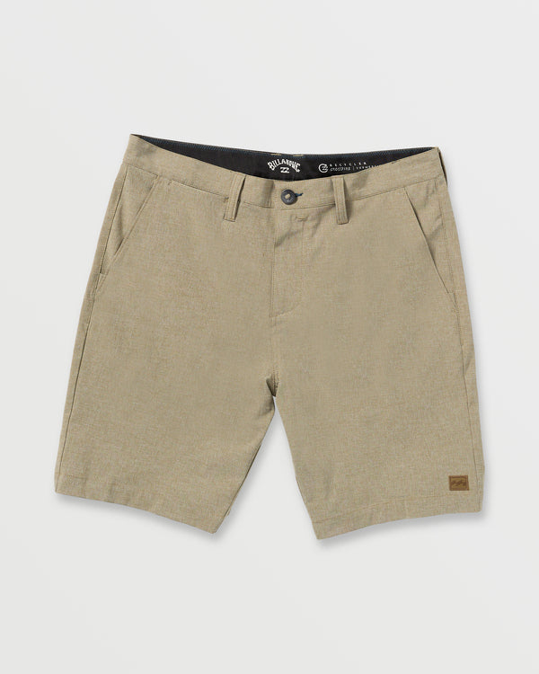 Billabong Crossfire Submersible 19" Hybrid Shorts - Khaki