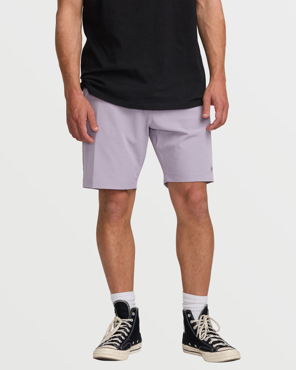 billabong Crossfire Submersible 19" Hybrid Shorts - Light Purple