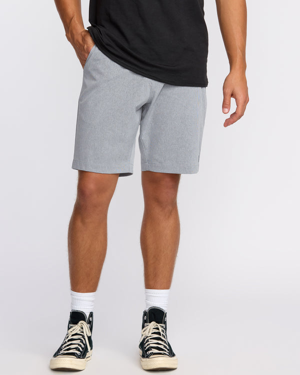 billabong Crossfire Submersible 19" Hybrid Shorts - Slate Blue