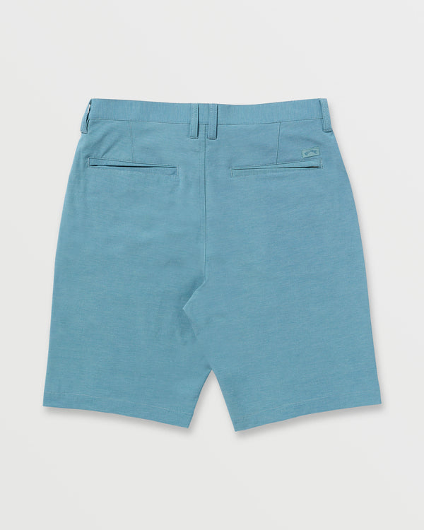 Billabong Crossfire Submersible 21" Hybrid Shorts - Glacier Blue