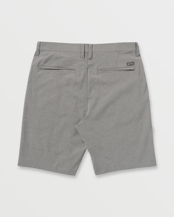Billabong Crossfire Submersible 21" Hybrid Shorts - Gray