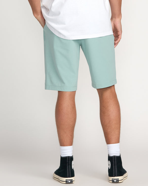 Billabong Crossfire Submersible 21" Hybrid Shorts - Seafoam