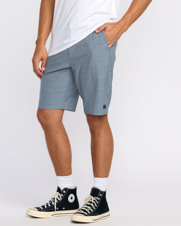 Billabong Crossfire Submersible 21" Hybrid Shorts - Slate Blue
