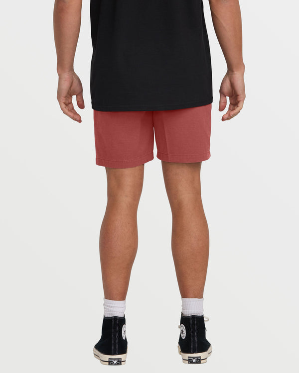 Billabong Crossfire Wave Wash Submersible 18" Hybrid Shorts - Dusty Red