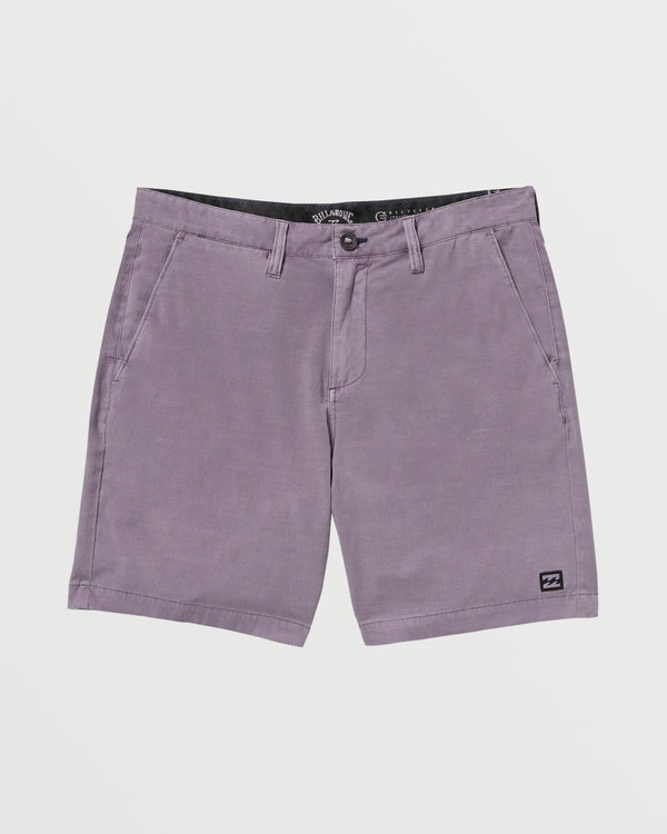 Billabong Crossfire Wave Wash Submersible 18" Hybrid Shorts - Light Purple