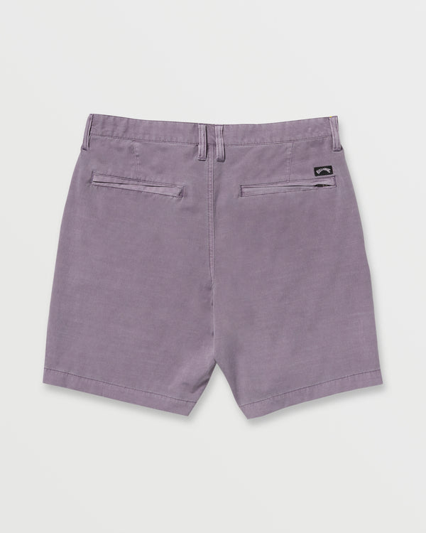 Billabong Crossfire Wave Wash Submersible 18" Hybrid Shorts - Light Purple