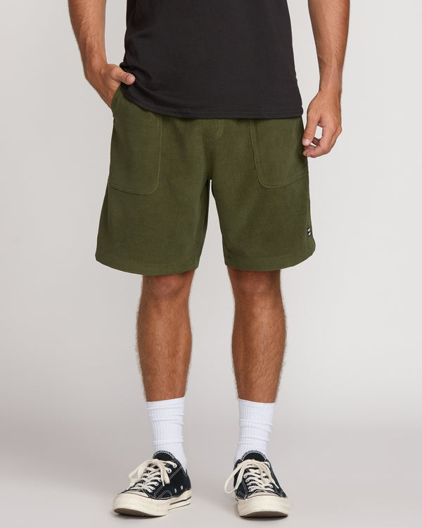 billabong De La Cruz Submersible Hybrid Shorts - Olive