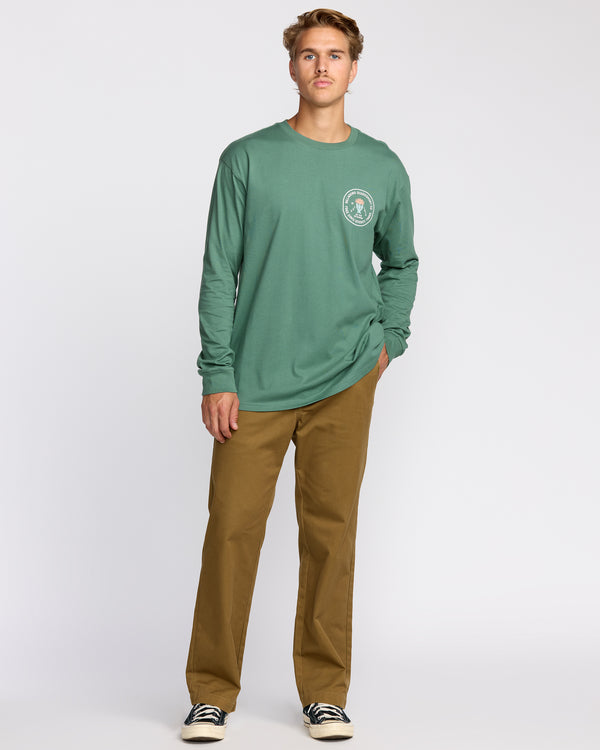 Billabong Desert Flower Regular Long Sleeve T-Shirt - Sage Green