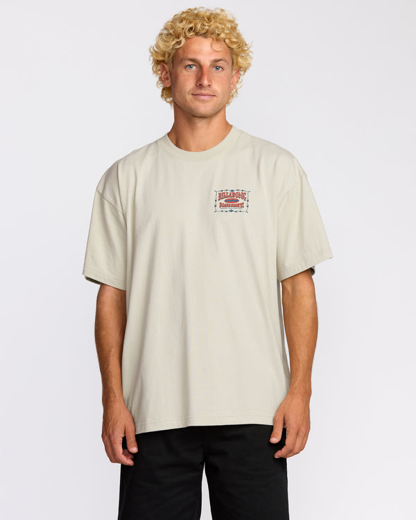 Billabong Double Spread OG Short Sleeve T-Shirt - Chino