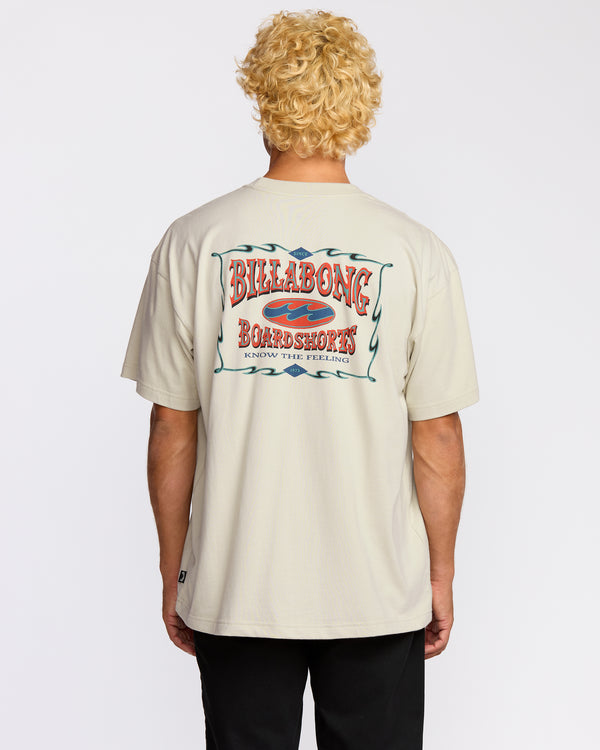 Billabong Double Spread OG Short Sleeve T-Shirt - Chino
