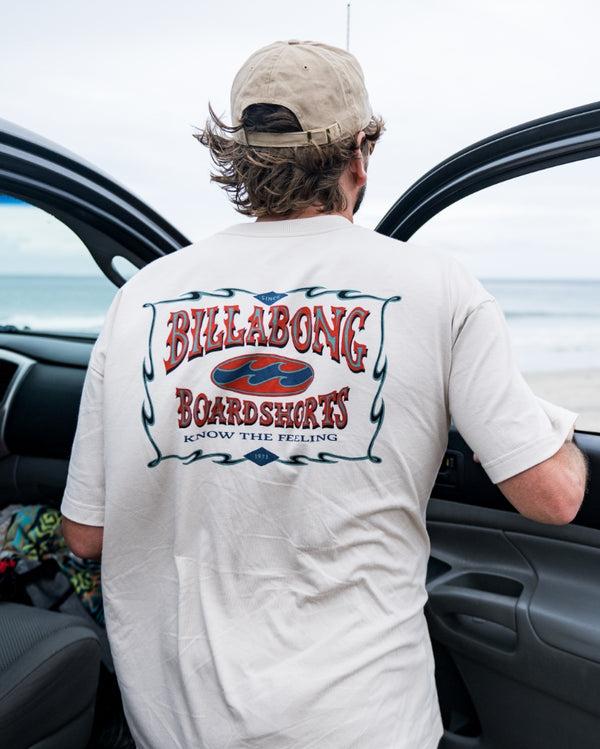 Billabong Double Spread OG Short Sleeve T-Shirt - Chino