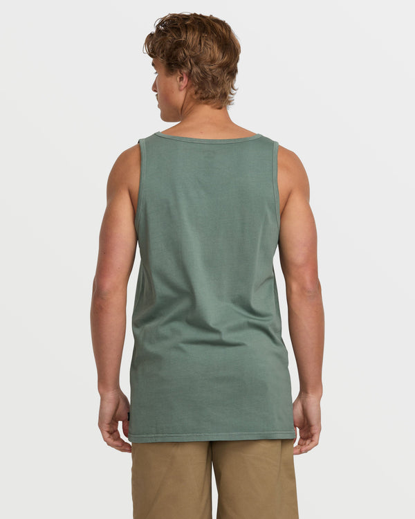 Billabong Essential Premium Wave Wash Tank - Dark Slate