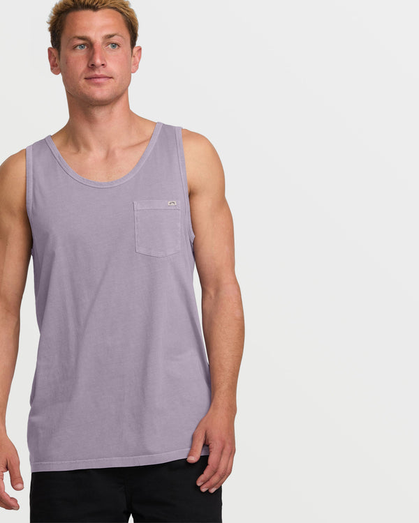 Billabong Essential Premium Wave Wash Tank - Light Purple