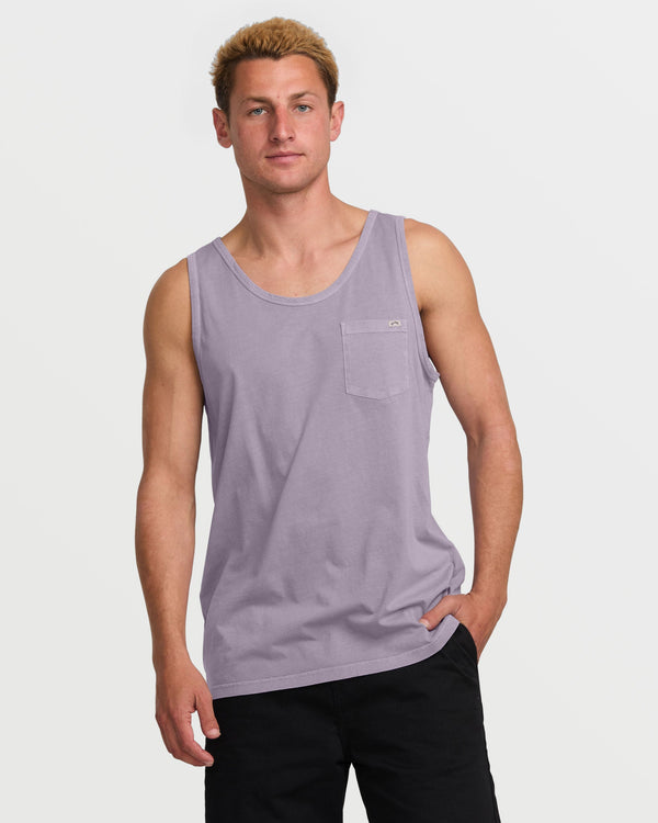 billabong Essential Premium Wave Wash Tank - Light Purple