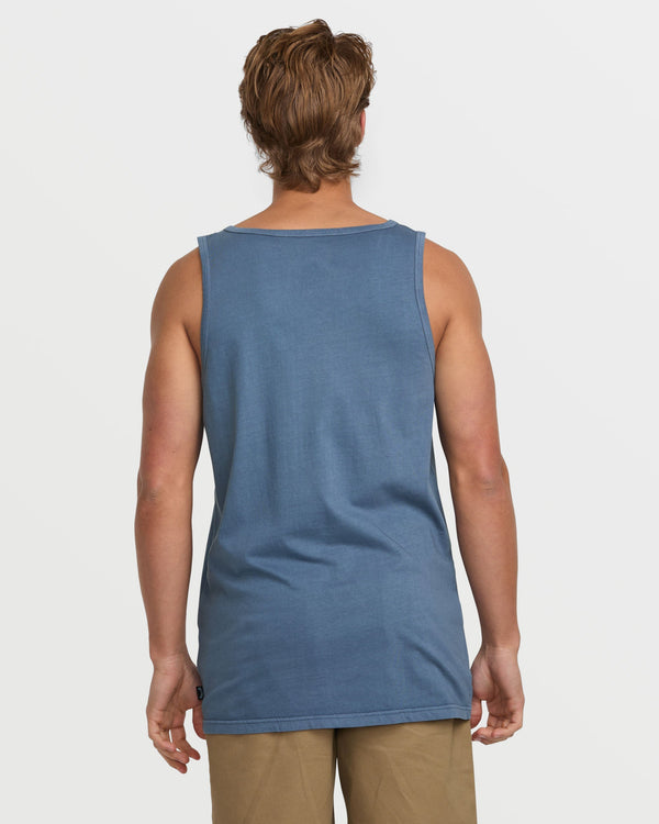Billabong Essential Premium Wave Wash Tank - Slate Blue
