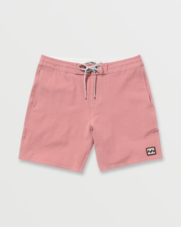 Billabong Every Other Day Lo Tide 18" Boardshorts - Dusty Rose