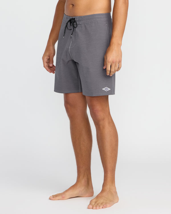 Billabong Every Other Day Lo Tide 18" Boardshorts - Gray Violet