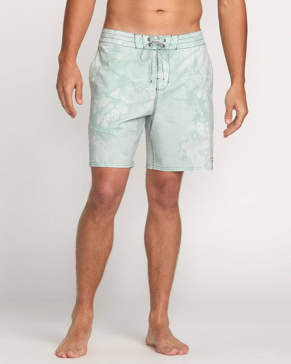 billabong Every Other Day Lo Tide 18" Boardshorts - Seafoam