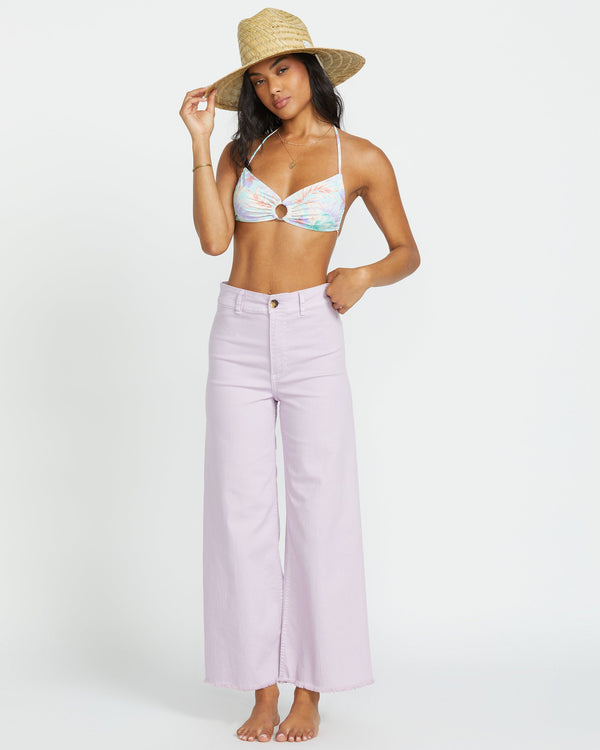 Billabong Free Fall High-Waist Pants - Amethyst Smoke