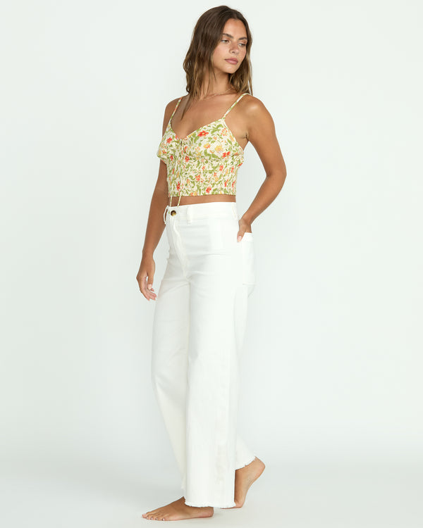 Billabong Free Fall High-Waist Pants - Salt Crystal 1