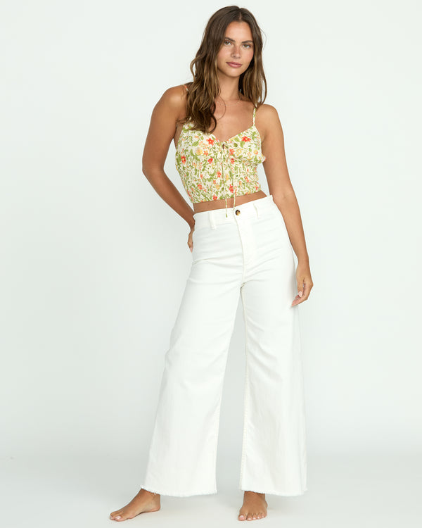 Billabong Free Fall High-Waist Pants - Salt Crystal 1