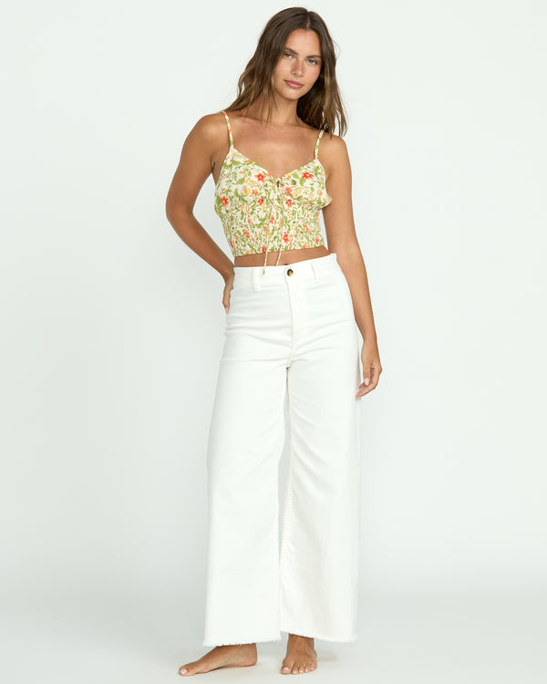 billabong Free Fall High-Waist Pants - Salt Crystal 1
