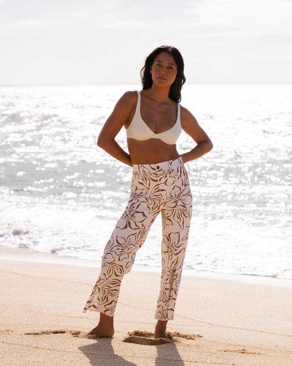 billabong Free Fall Printed Twill Pants - Salt Crystal