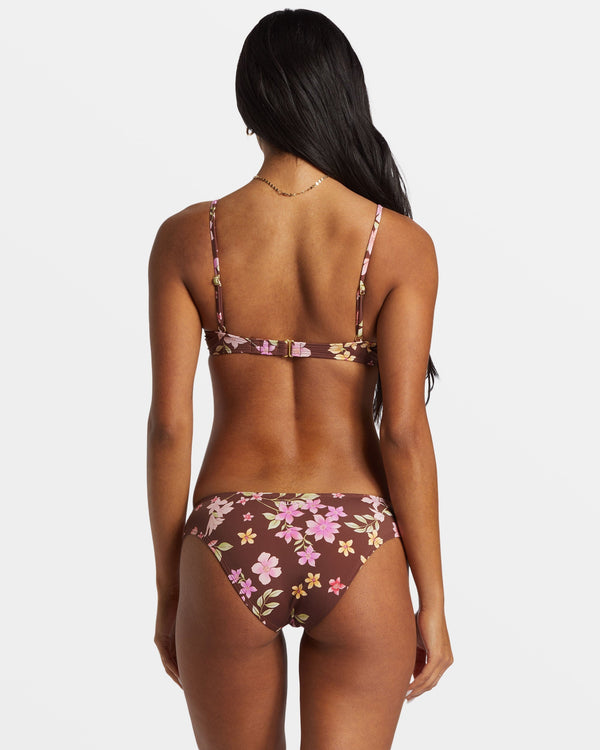 Billabong Free To Be Bliss Bralette Bikini Top - Choc Chip