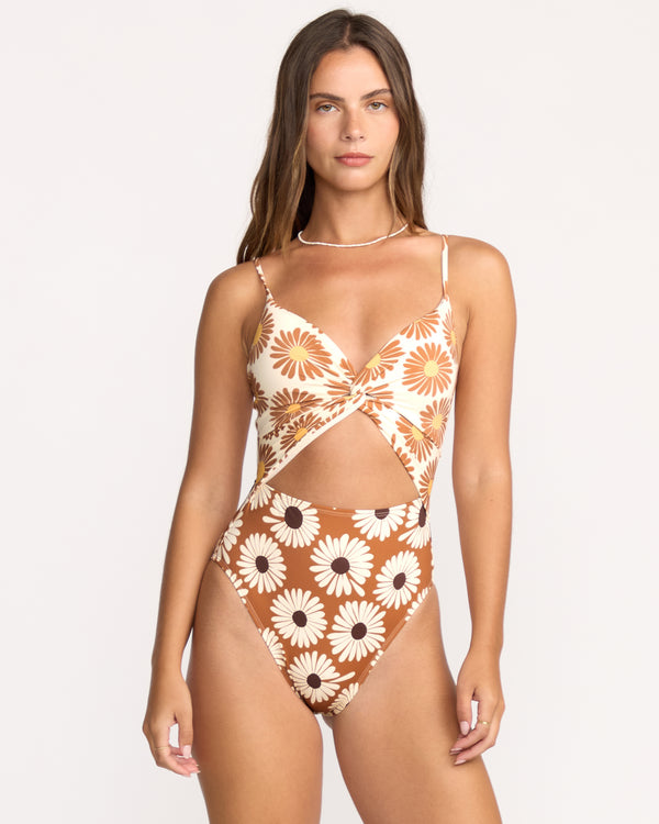 billabong Fresh Daze Mika One-Piece Swimsuit - Sunburnt