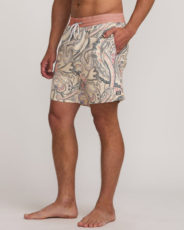 Billabong Good Times Laybacks 16" Trunks - Desert Sand