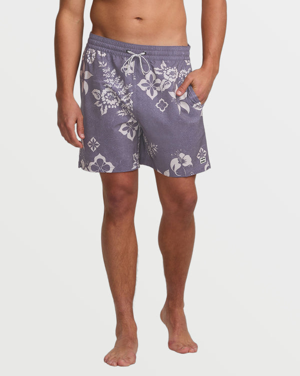 Billabong Good Times Laybacks 16" Trunks - Light Purple
