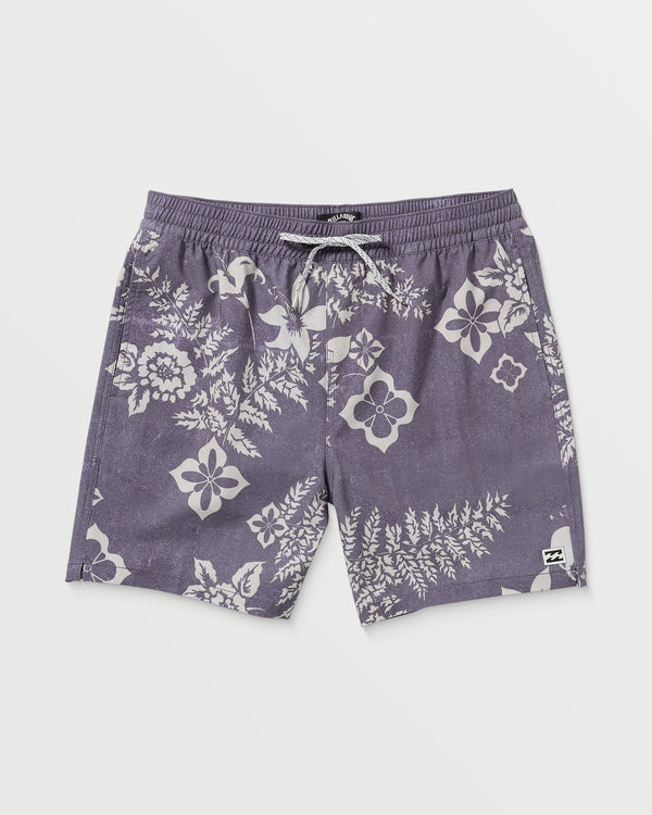 billabong Good Times Laybacks 16" Trunks - Light Purple