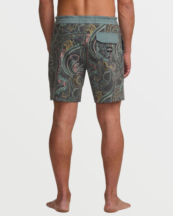 Billabong Good Times Lo Tide 18" Boardshorts - Dark Slate