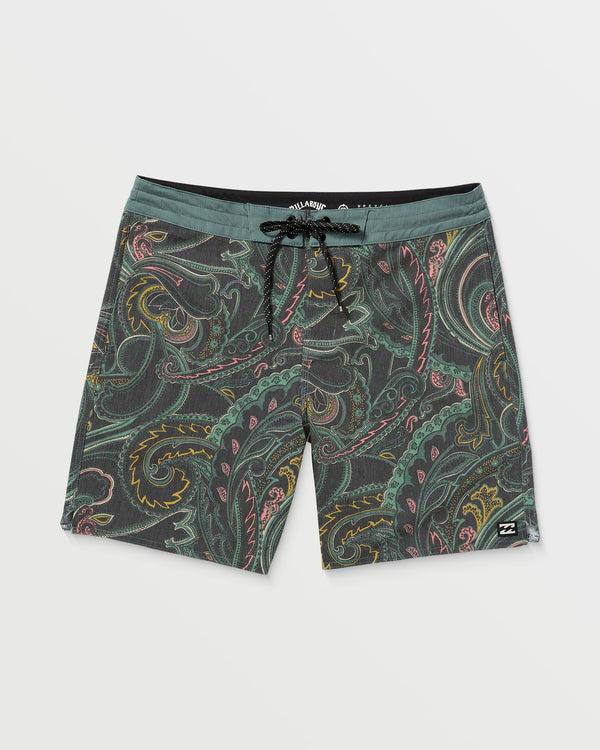 billabong Good Times Lo Tide 18" Boardshorts - Dark Slate