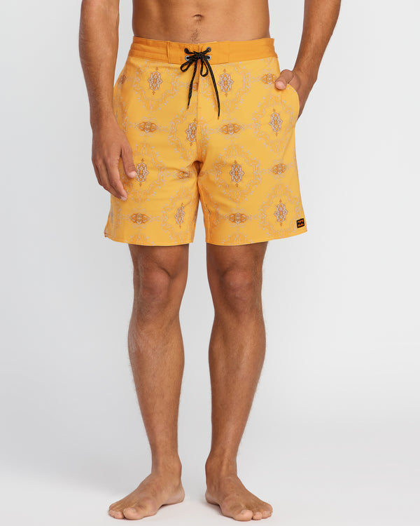 Billabong Good Times Lo Tide 18" Boardshorts - Dust Yellow