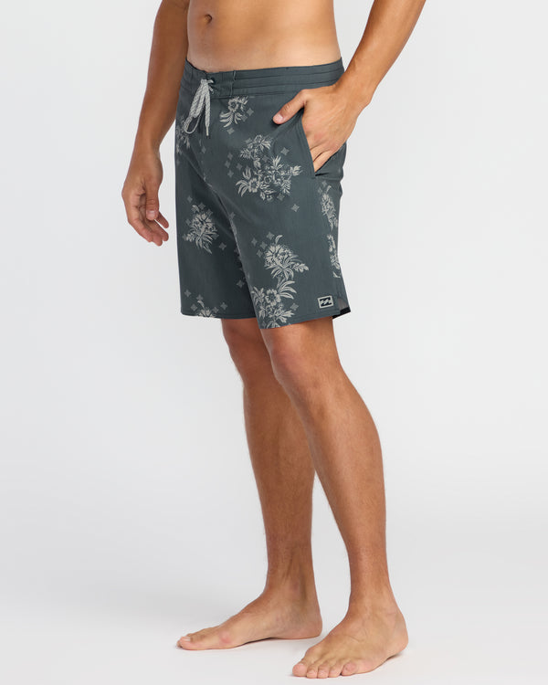 Billabong Good Times Lo Tide 18" Boardshorts - Midnight Blue