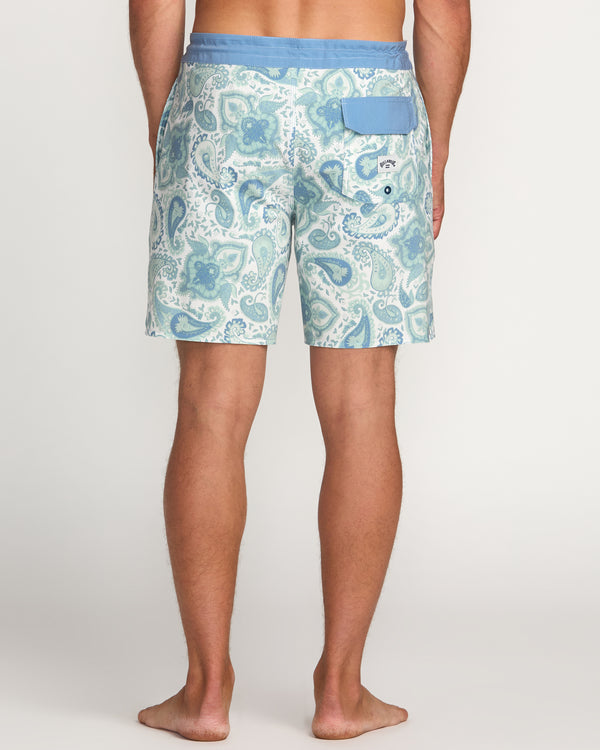 Billabong Good Times Lo Tide 18" Boardshorts - Seafoam
