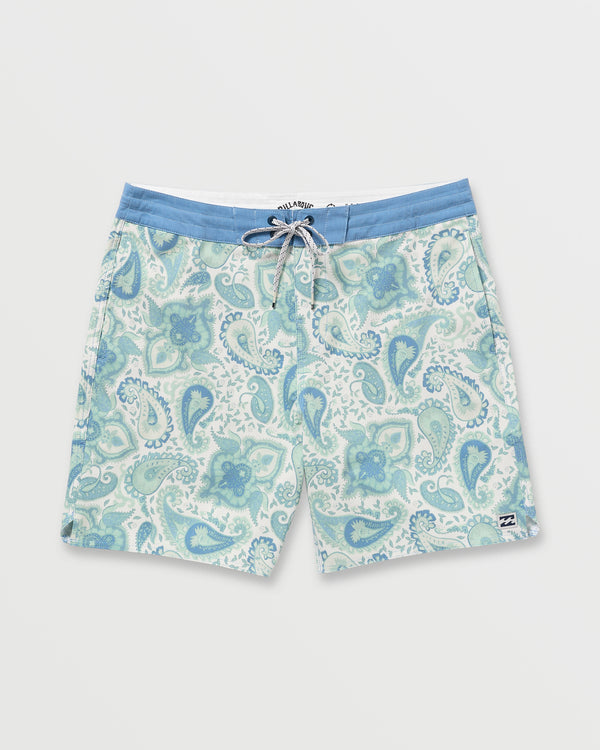 Billabong Good Times Lo Tide 18" Boardshorts - Seafoam