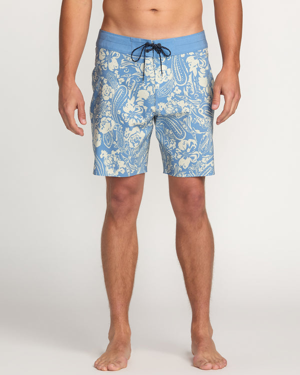 Billabong Good Times Pro Performance 18" Boardshorts - Carolina Blue