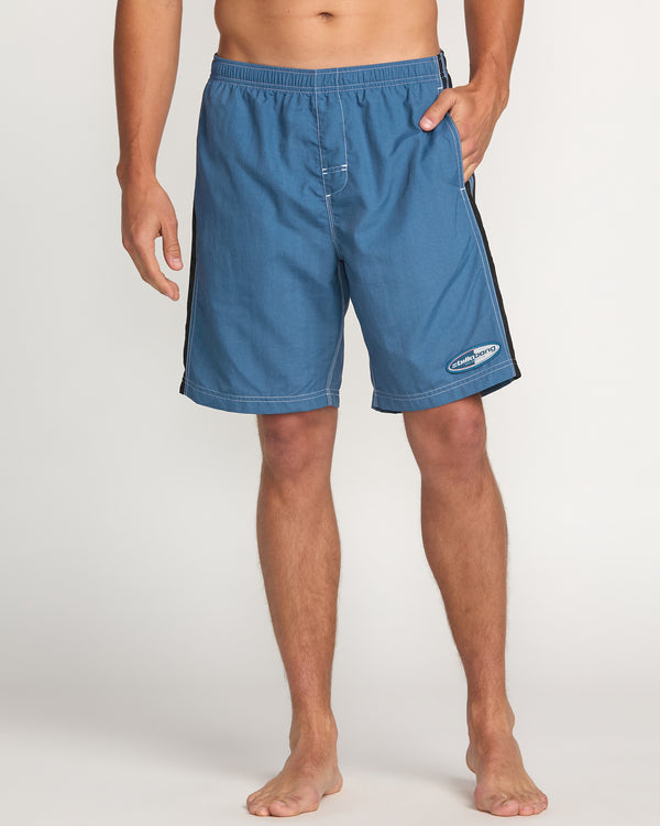 billabong Kirra Throw On Laybacks 19' Trunks - Deep Blue