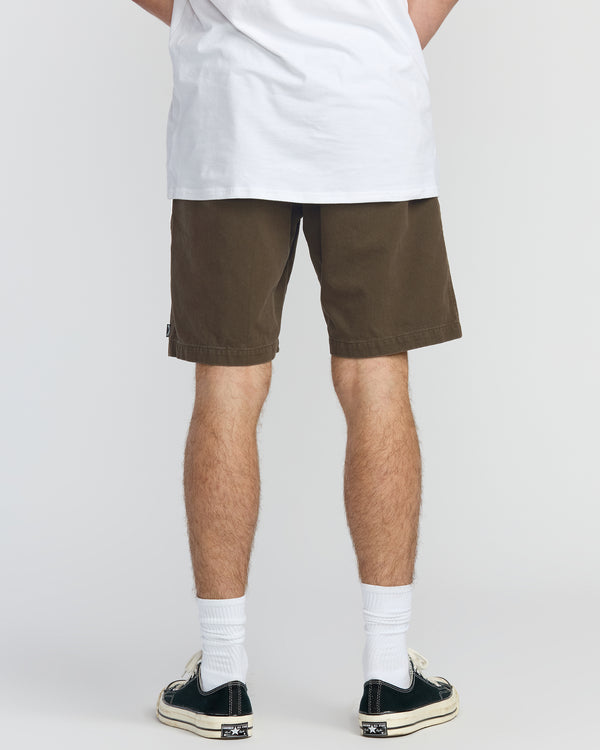 Billabong Larry Laybacks 19" Twill Shorts - Rustic Brown