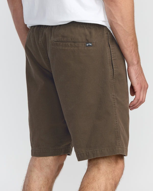 Billabong Larry Laybacks 19" Twill Shorts - Rustic Brown