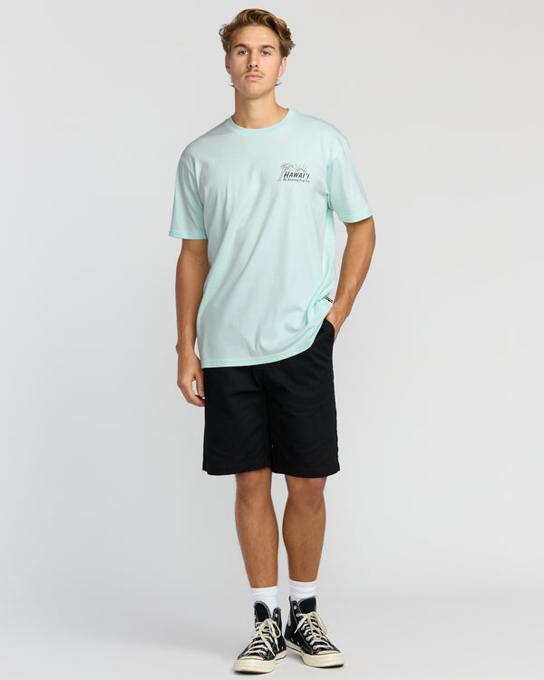 Billabong Lounge Hi Premium Short Sleeve T-Shirt - Sea Glass
