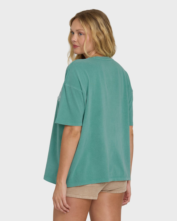 Billabong Make It Tropical Short Sleeve T-Shirt - Island Green