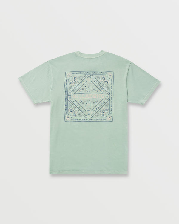 Billabong Paise Haze Premium Wave Wash Tee - Mist Green